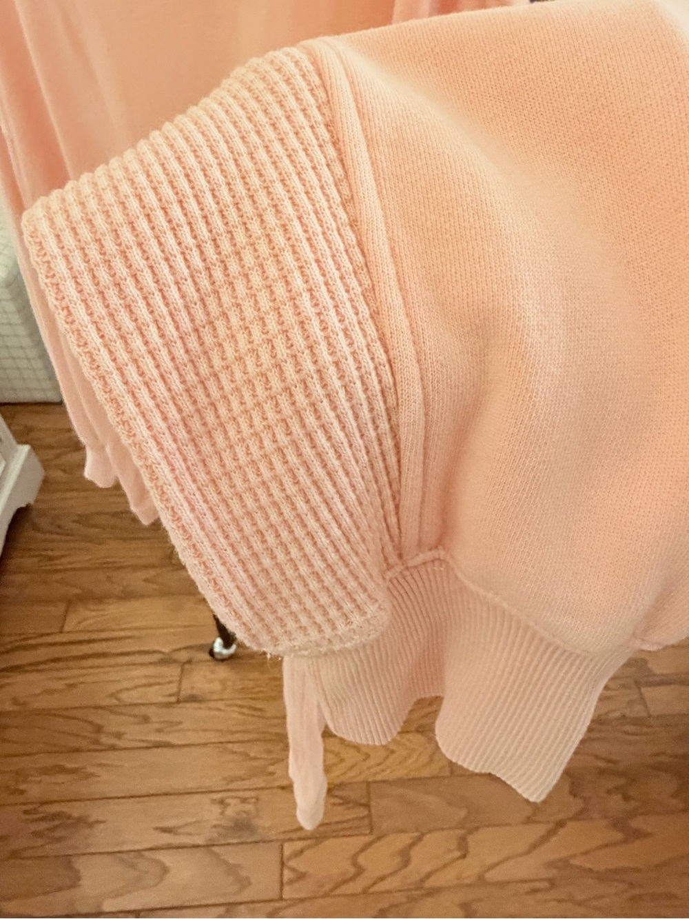 Aerie Women's Lightweight Crewneck Sweatshirt - Blush Pink XXL/2X - Picture 2 of 5